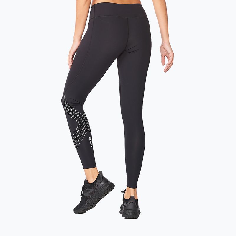 Dámské tréninkové legíny 2XU Force Mid-Rise Compression black WA2864B 4