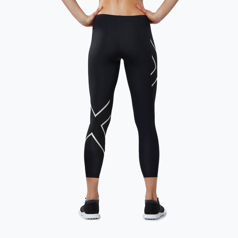 Dámské tréninkové legíny 2XU Core Compression 7/8 black WA4174B 2