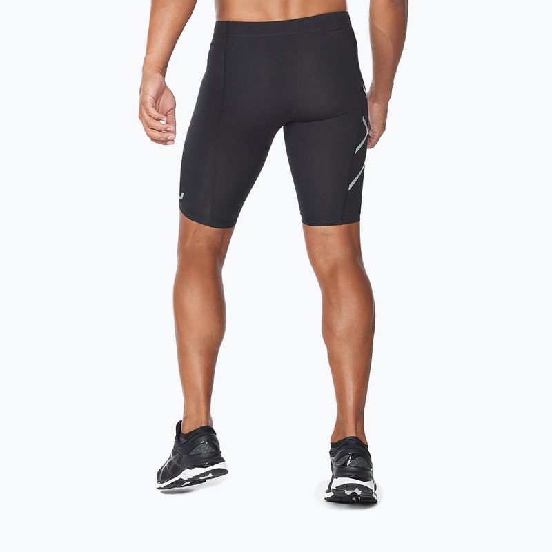 Pánské tréninkové šortky 2XU Core Compression black/silver MA3851B 3