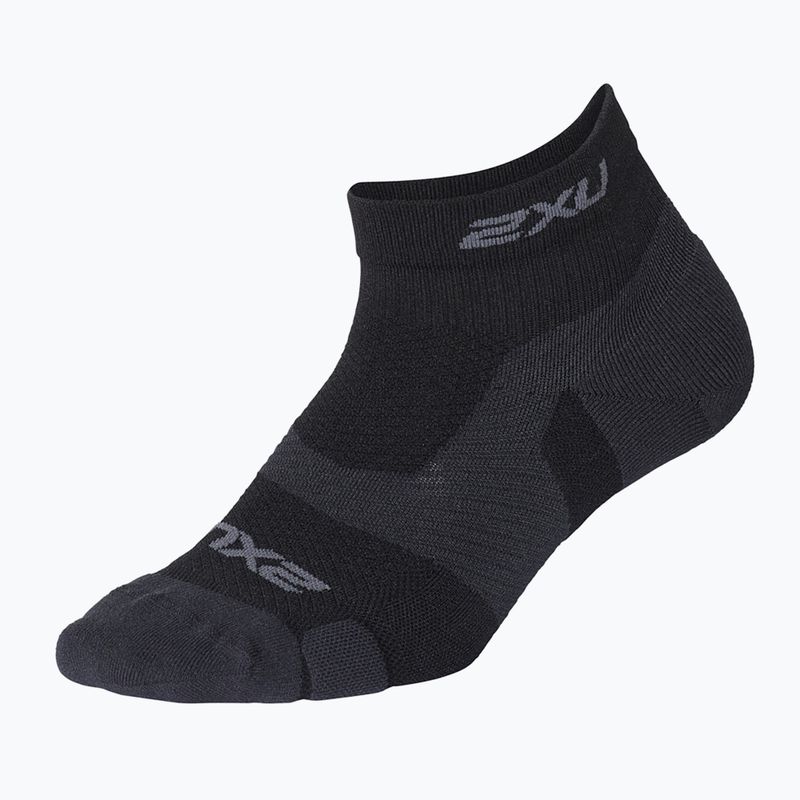 2XU Vectr Lght Cush 1/4 Crew sportovní ponožky černé UA5047E