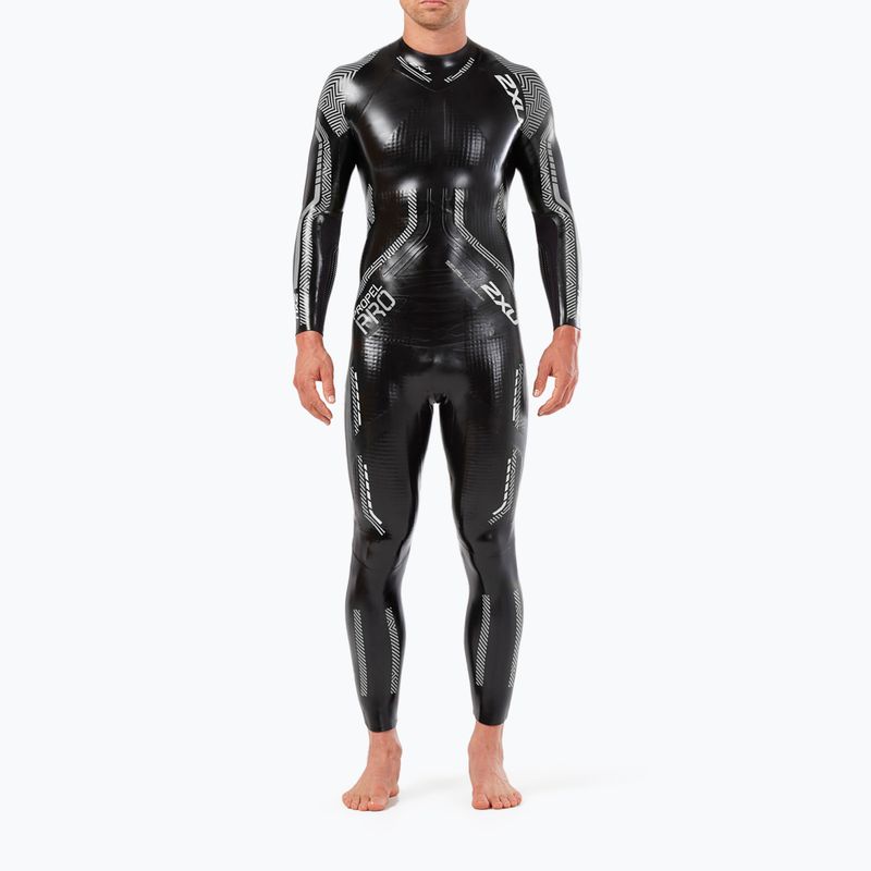 Pánský triatlonový neopren 2XU Propel PRO black/silver