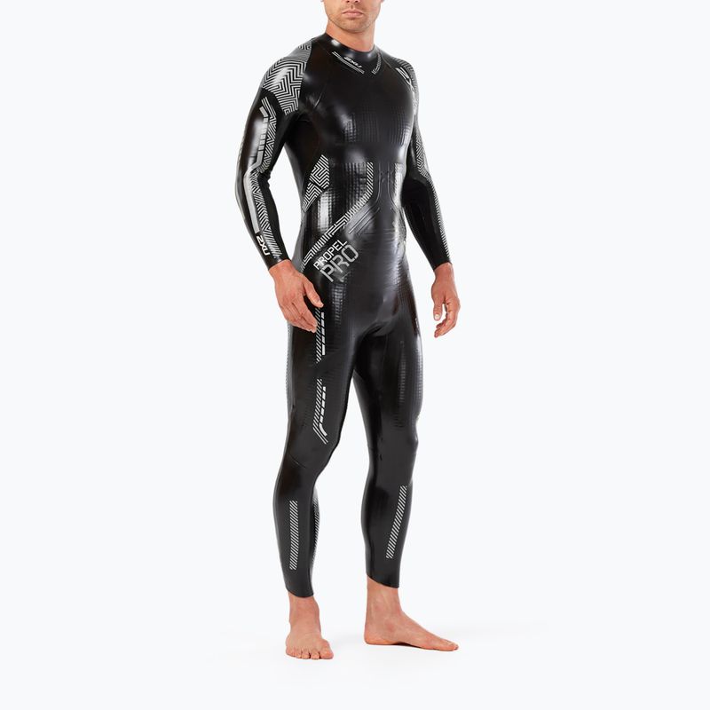 Pánský triatlonový neopren 2XU Propel PRO black/silver 2