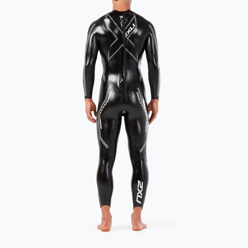 Pánský triatlonový neopren 2XU Propel PRO black/silver 3