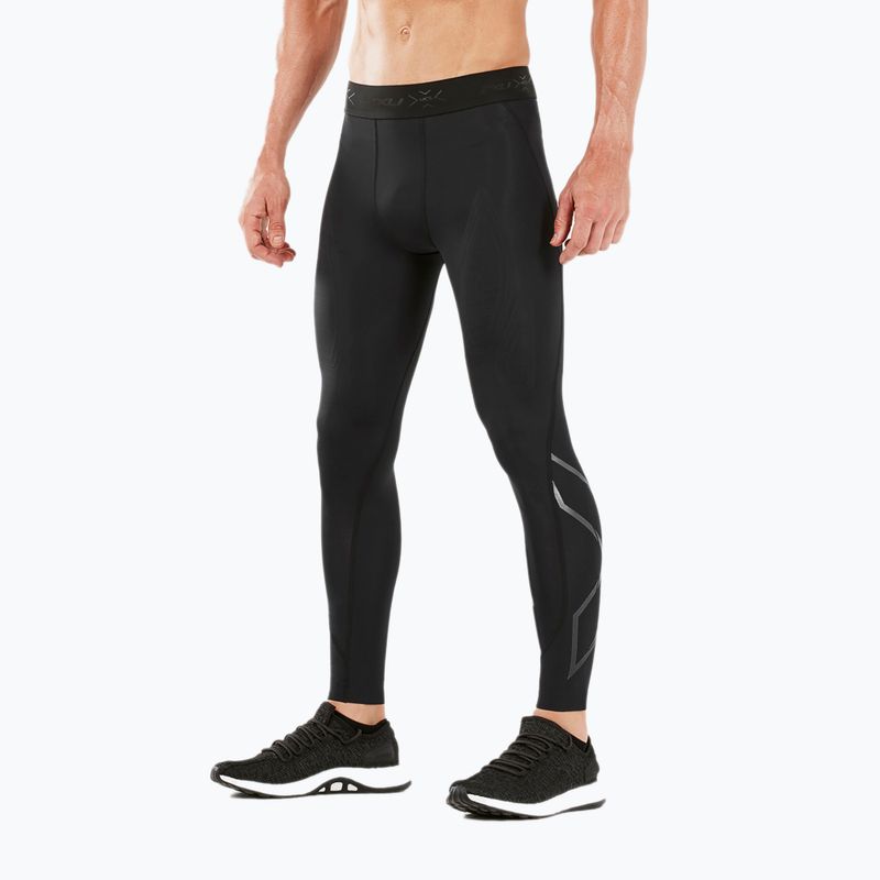 Pánské tréninkové legíny 2XU Force Compression černé MA5365B 7