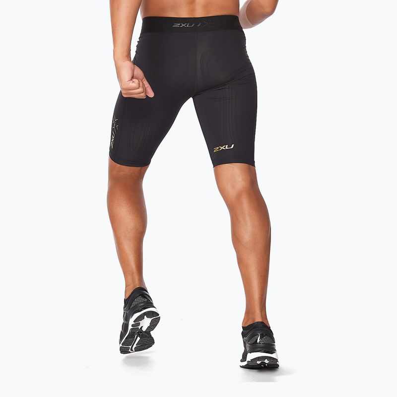 Pánské tréninkové šortky 2XU Force Compression black MA5366B 3