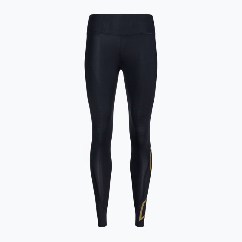 Dámské tréninkové legíny 2XU Force Mid-Rise Compression black and gold WA5367B 6