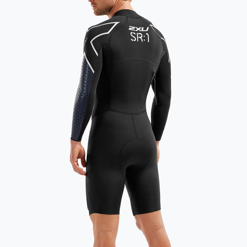 Pánská plavecká pěna 2XU Swimrun 1 3/2/1 5 mm černá MW5479C 8