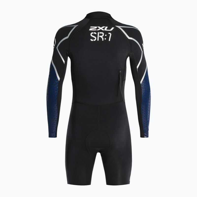 Pánská plavecká pěna 2XU Swimrun 1 3/2/1 5 mm černá MW5479C 3