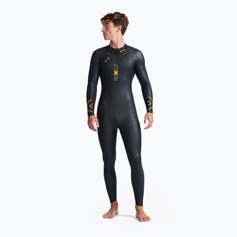 Pánský triatlonový neopren 2XU Propel:1 black/ambition MW4991C 3