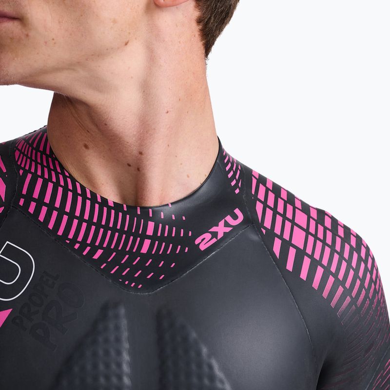 Pánský triatlonový neopren 2XU Propel PRO 3 mm black/punk pink 6