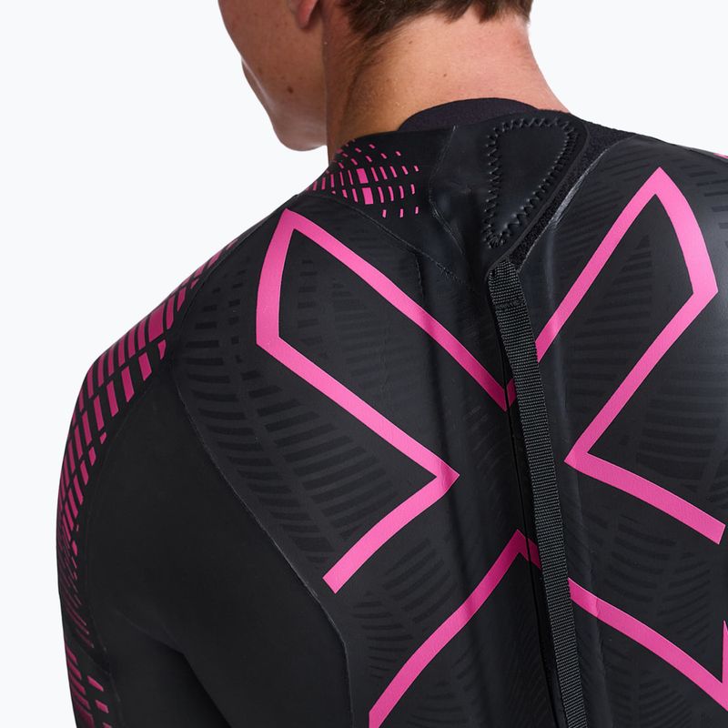 Pánský triatlonový neopren 2XU Propel PRO 3 mm black/punk pink 10