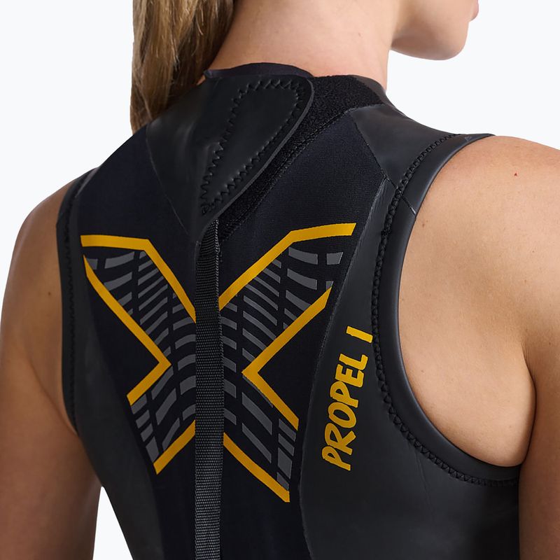 Dámský triatlonový neopren 2XU Propel:1 black/ambition WW4995C 4