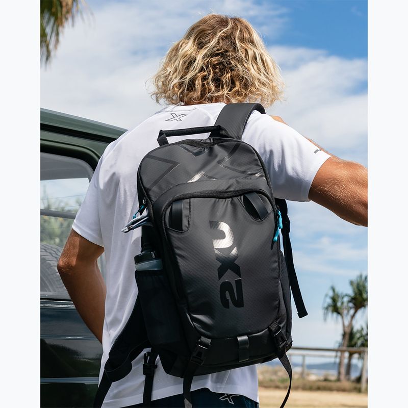 Plavecký batoh 2XU Commute 20 l black/aloha 8