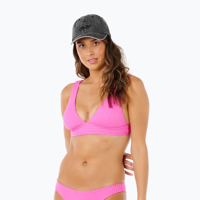 Horní díl dámských plavek Rip Curl Premium Surf D-Dd Deep V super pink