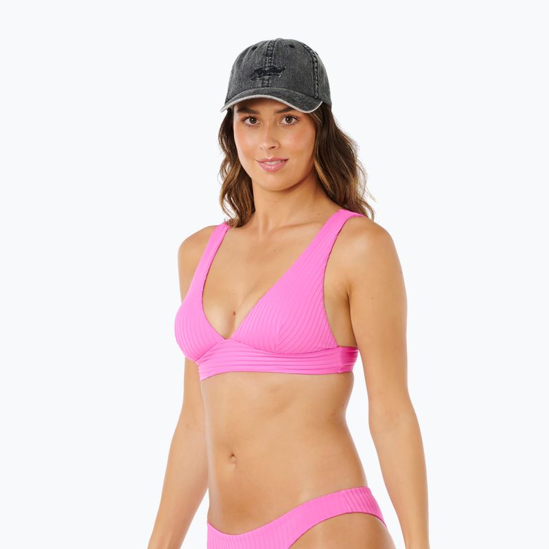 Horní díl dámských plavek Rip Curl Premium Surf D-Dd Deep V super pink 4