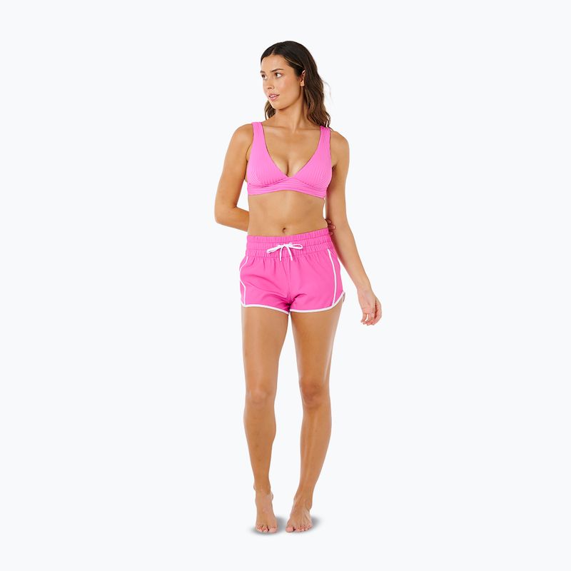 Dámské plavkové šortky Rip Curl High Waist Retro Volley 3" super pink 2