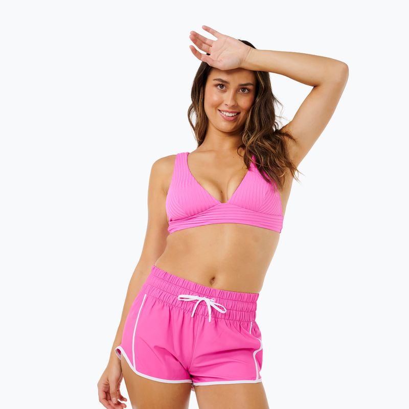 Dámské plavkové šortky Rip Curl High Waist Retro Volley 3" super pink 5