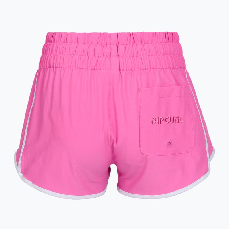 Dámské plavkové šortky Rip Curl High Waist Retro Volley 3" super pink 7