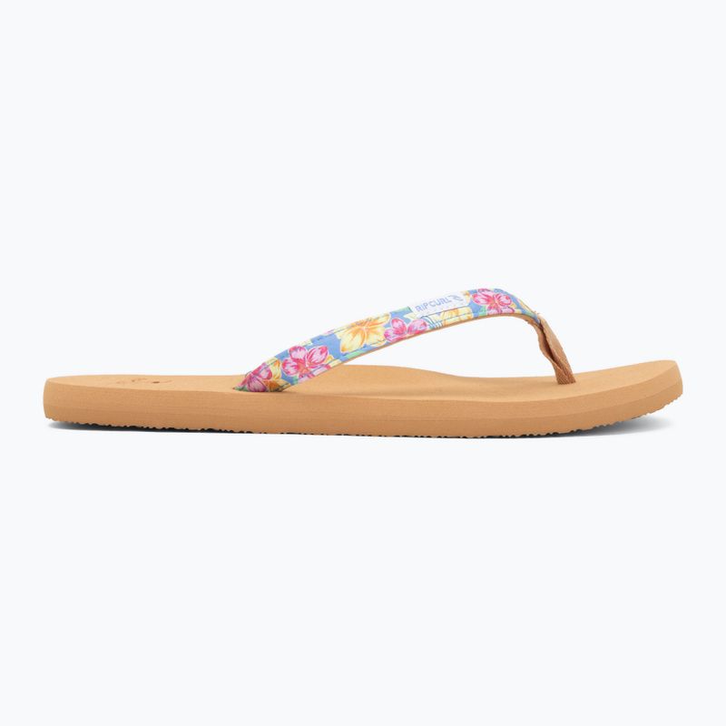Dámské žabky Rip Curl Freedom Bloom Open Toe cornflower blue 2