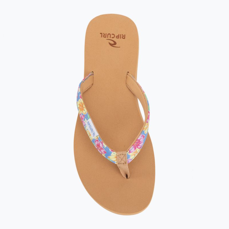 Dámské žabky Rip Curl Freedom Bloom Open Toe cornflower blue 5