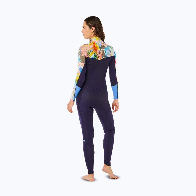 Dámský neopren na plavání Rip Curl Dawn Patrol Pro 3/2 mm Chest Zip multicolor 2