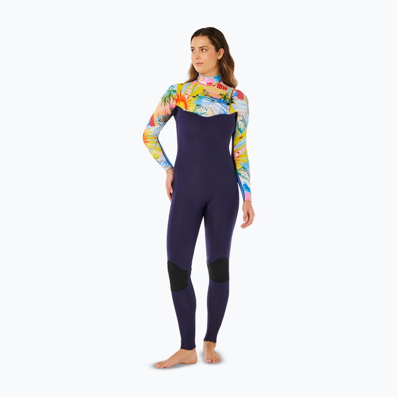 Dámský neopren na plavání Rip Curl Dawn Patrol Pro 3/2 mm Chest Zip multicolor 4