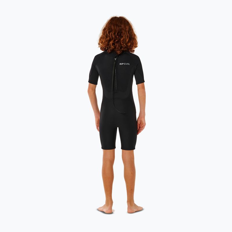 Dětské neoprenové oblečení na plavání Rip Curl Trad 2/2mm Back Zip Springsuit black 2