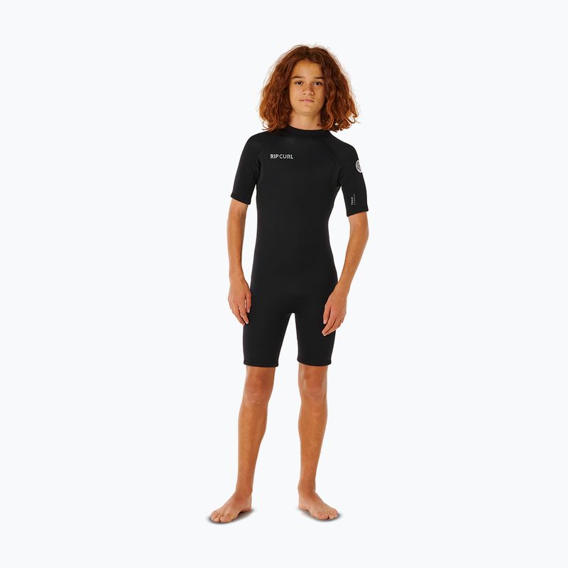 Dětské neoprenové oblečení na plavání Rip Curl Trad 2/2mm Back Zip Springsuit black 4