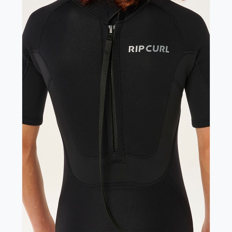 Dětské neoprenové oblečení na plavání Rip Curl Trad 2/2mm Back Zip Springsuit black 6