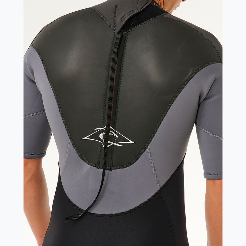 Pánský neopren Rip Curl Omega 2/2 mm Back Zip Springsuit grey 4