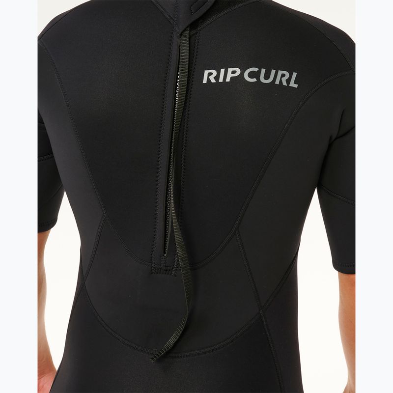 Pánský neopren Rip Curl Trad 2/2 mm Back Zip Springsuit black 5