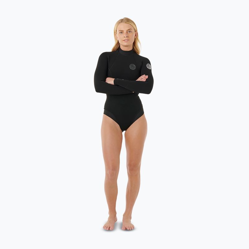 Dámský neopren Rip Curl Ultimate G-Bomb 2/2 mm Back Zip Springsuit black 2