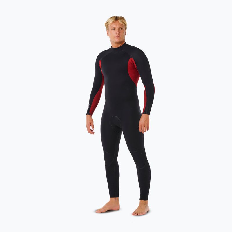 Pánský neopren Rip Curl Trad 4/3 mm Back Zip black 4