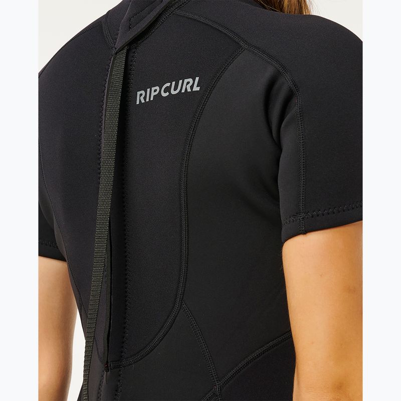 Dámský neopren na plavání Rip Curl Trad 2/2 mm Back Zip Springsuit black 6