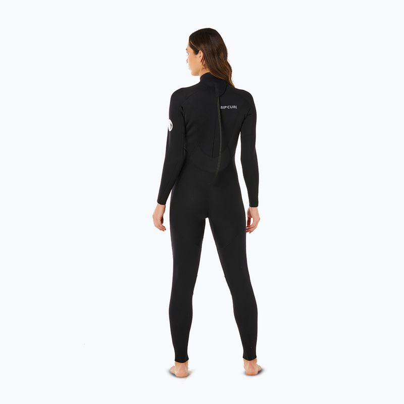Dámský neopren na plavání Rip Curl Trad 4/3 mm Back Zip black 2