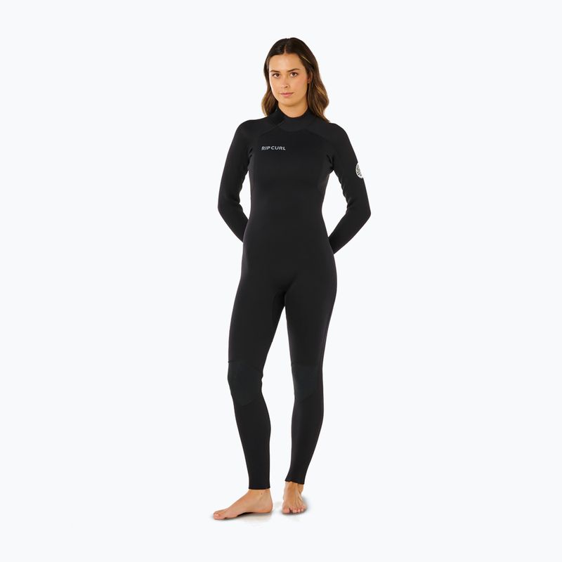 Dámský neopren na plavání Rip Curl Trad 4/3 mm Back Zip black 4