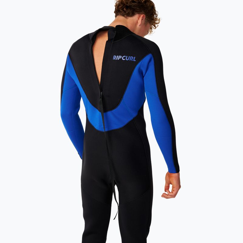 Pánský neopren Rip Curl Trad 3/2 mm Back Zip black/blue 5