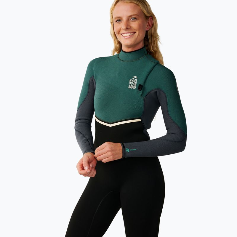 Dámský plavecký neopren Rip Curl Wms E-Bomb Zf 4/3 mm dark green 5