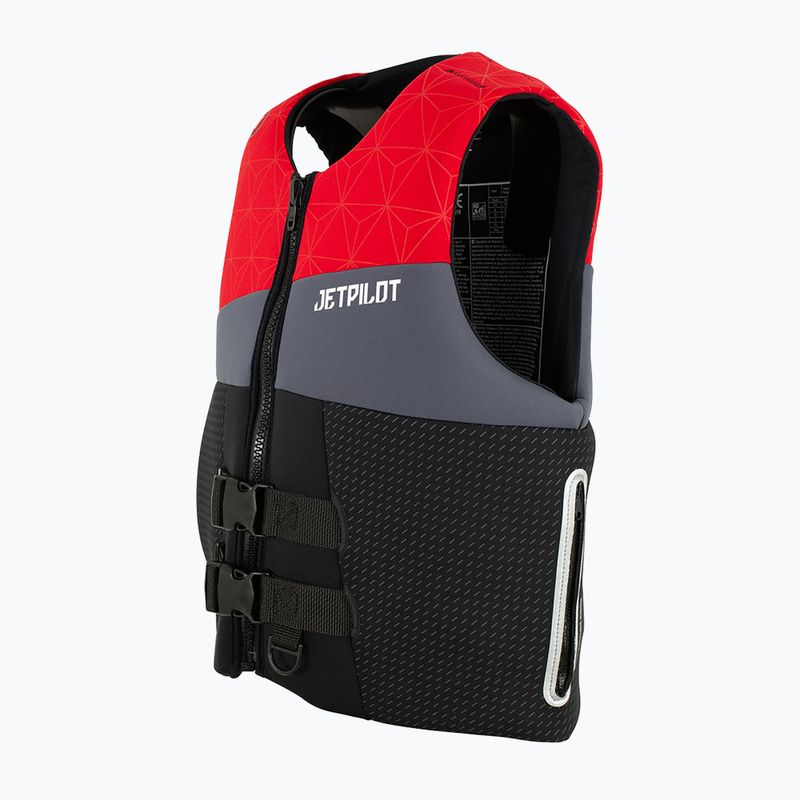 Pánská vesta Jetpilot Cause Neo belay black and red 2205703