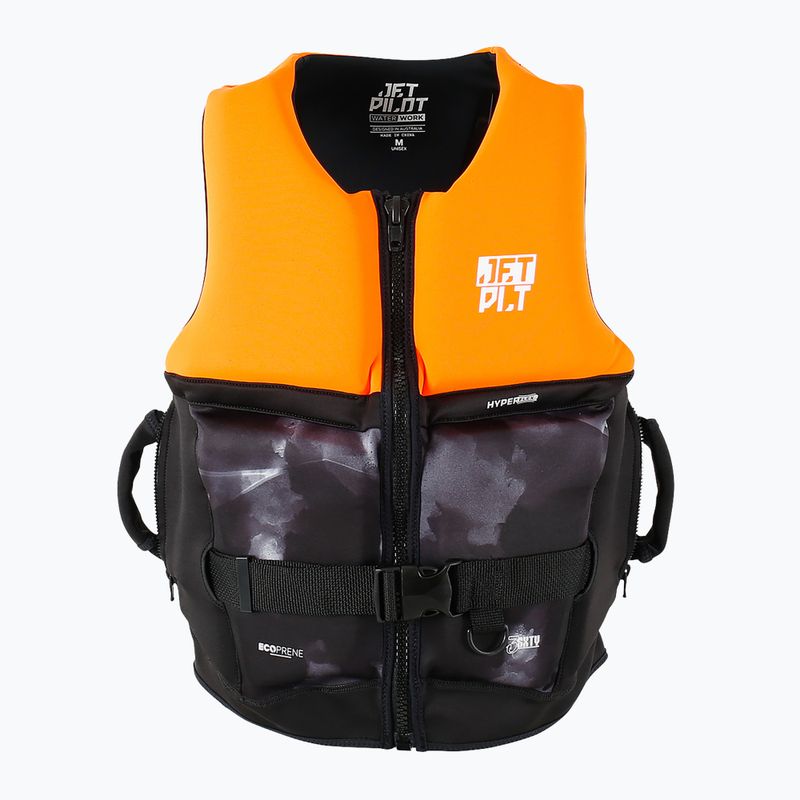 Vesta Jetpilot 3Sxty Hyperflex S-Grip Eco L50 Vest charcoal/orange