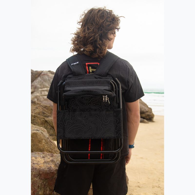 Batoh s židličkou Jetpilot Back Rest Chilled Seat Bag black 2