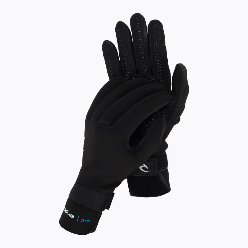 Pánské neoprenové rukavice Rip Curl E Bomb 2 mm 5 Finger black