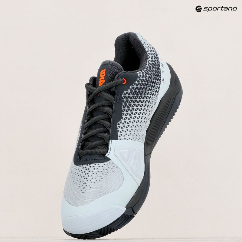 Pánské  tenisové boty  Wilson Rush Pro 4.0 Shift Clay ballad blue/ebony/orange tiger 9