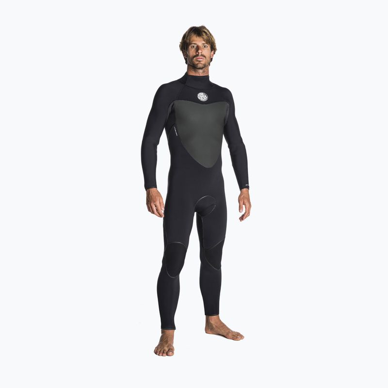 Pánský neopren   Rip Curl Flashbomb 4/3 mm GB B/Zip black 6