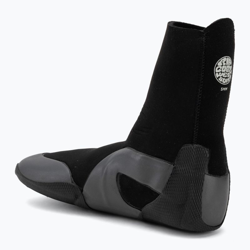 Pánské neoprenové boty Rip Curl Dawn Patrol 5 mm Round Toe black 3