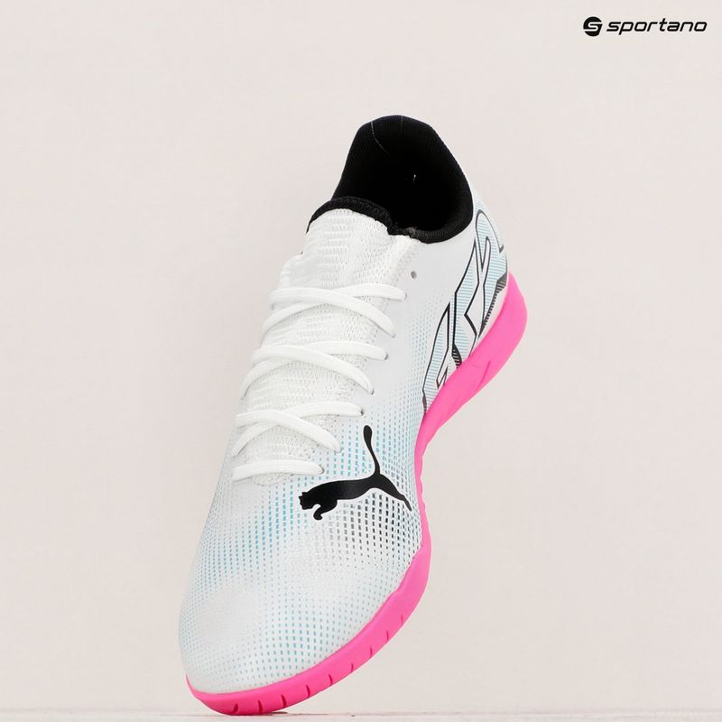 Kopačky PUMA Future 7 Play IT puma white/puma black/poison pink 9