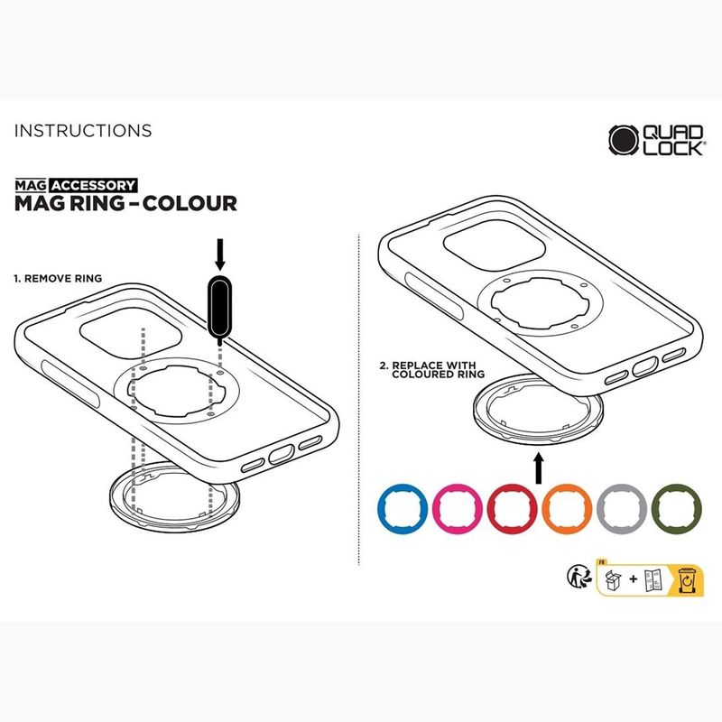 Pouzdro na telefon Quad Lock Mag Case Samsung Galaxy S25+ black 2