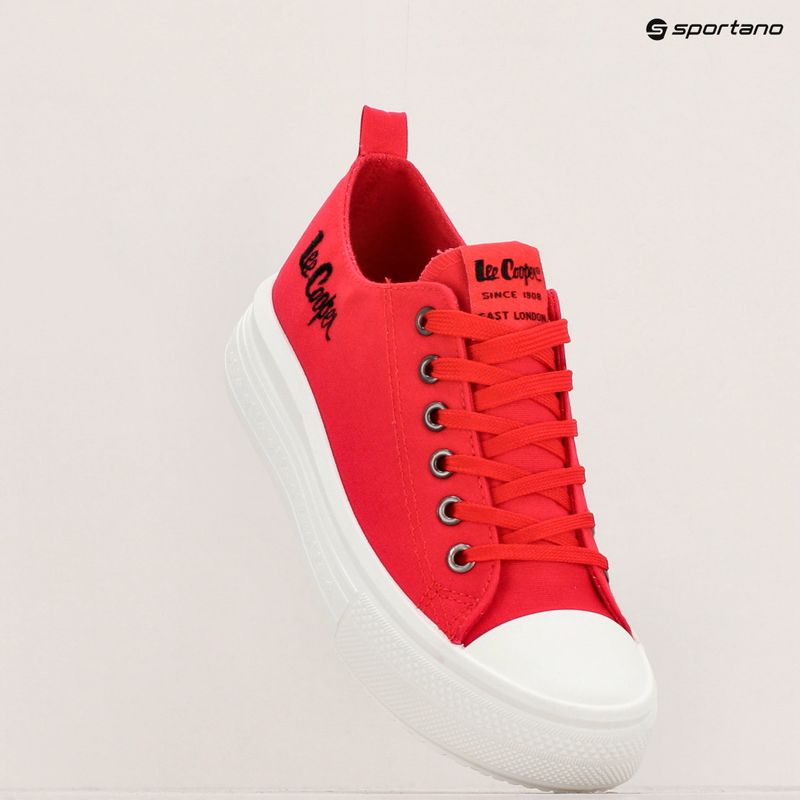 Dámské boty Lee Cooper LCW-24-44-2463 red 9