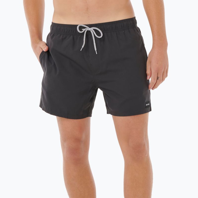Pánské plavecké šortky Rip Curl Offset Volley černé CBOLQ4 4