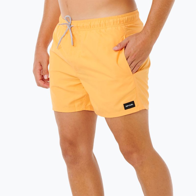 Pánské plavkové šortky Rip Curl Offset Volley bright orange 4
